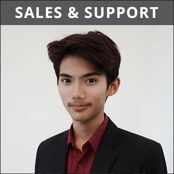 Sales & Support Praiwan Chuejeen, Telephone: 0948618595, Email: sale2@jomtien-office.com